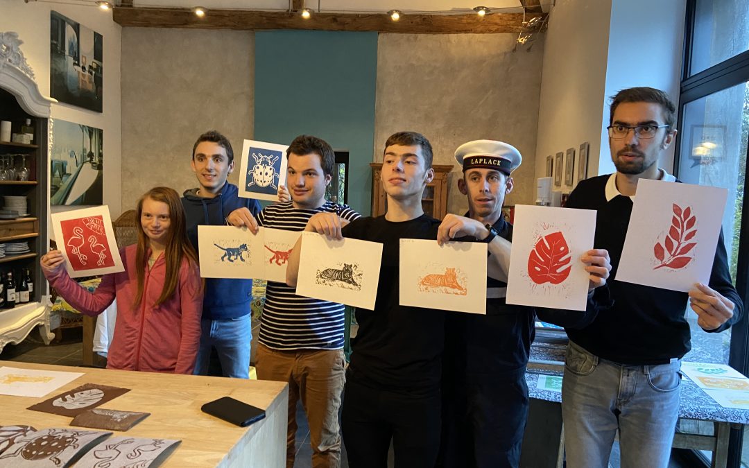 19 novembre – Atelier linogravure