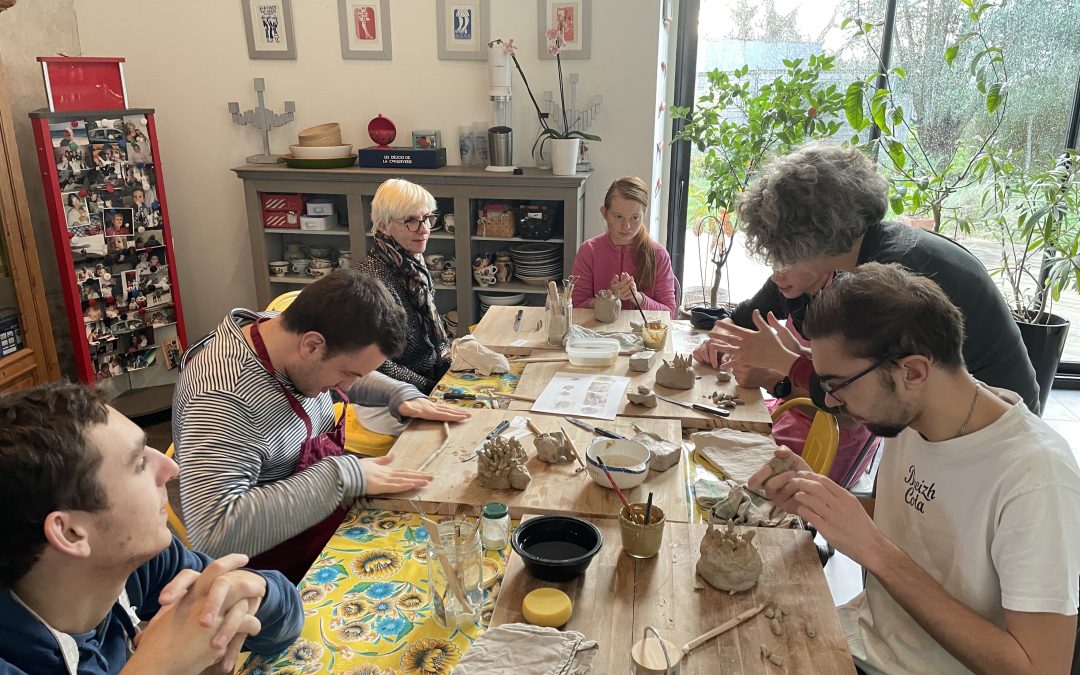 7 janvier – Atelier modelage