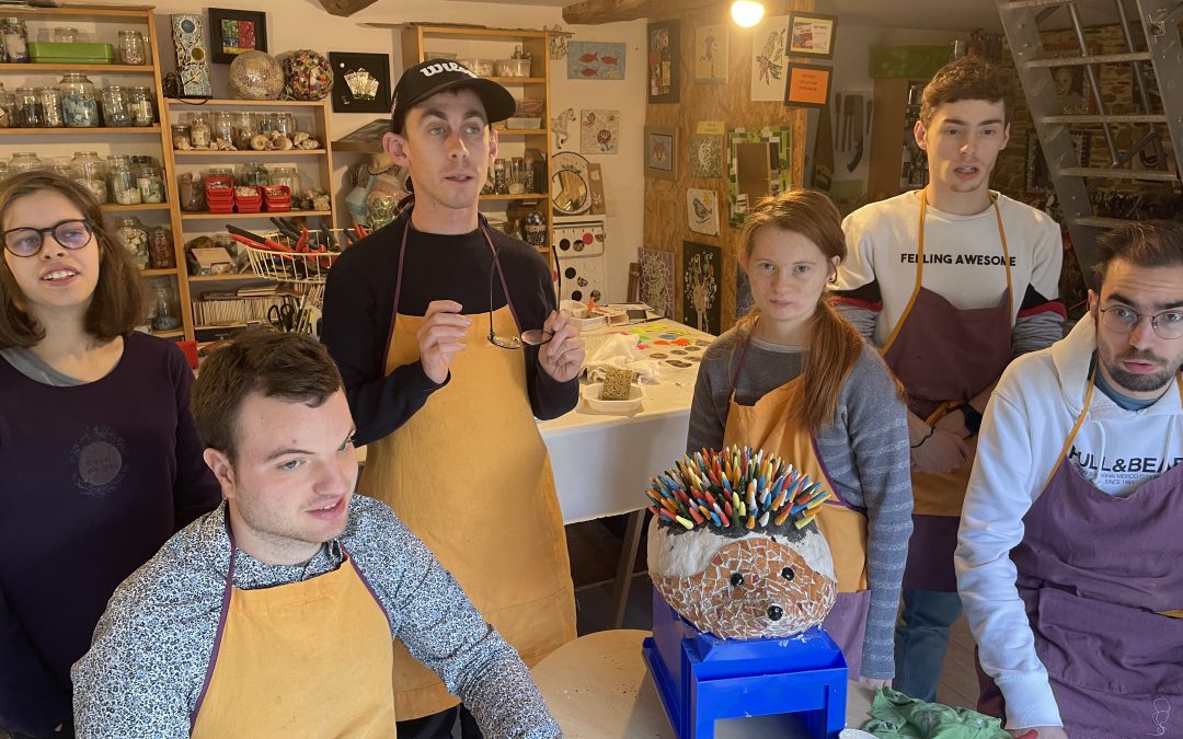 10 février- Atelier mosaïque