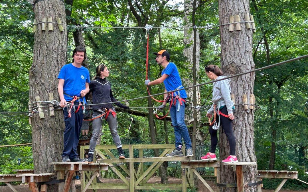 8 juin  – Accrobranche